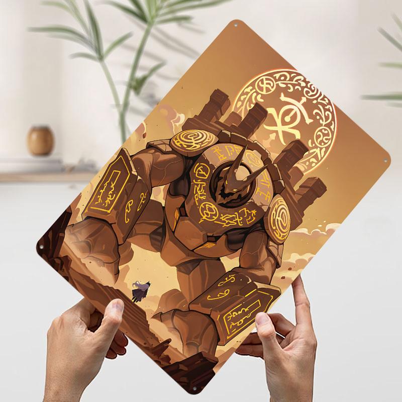 Colossus and Traveler Tinplate Poster Customized Wall Art Vintage Retro Metal Signs for Bathroom Decor Setup Decorations Room 7.9x11.8In(20x30cm)
Colossus and Traveler Tinplate Poster Customized Wall Art Vintage Retro Metal Signs for Bathroom Decor Setup Decorations Room 7.9x11.8In(20x30cm)
