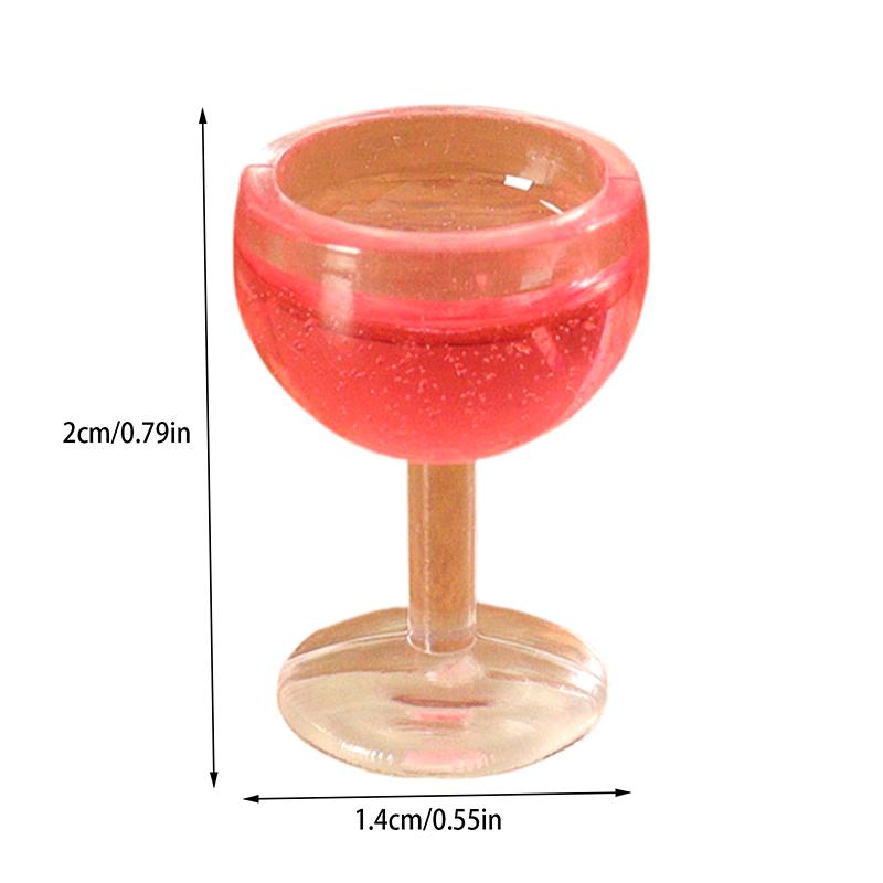Dollhosue 5Pcs Miniature Red Wine Cup Wine Glasses Doll House Foods Groceries Kitchen Fairy Garden Scene Decor Furniture Toy
Dollhosue 5Pcs Miniature Red Wine Cup Wine Glasses Doll House Foods Groceries Kitchen Fairy Garden Scene Decor Furniture Toy
