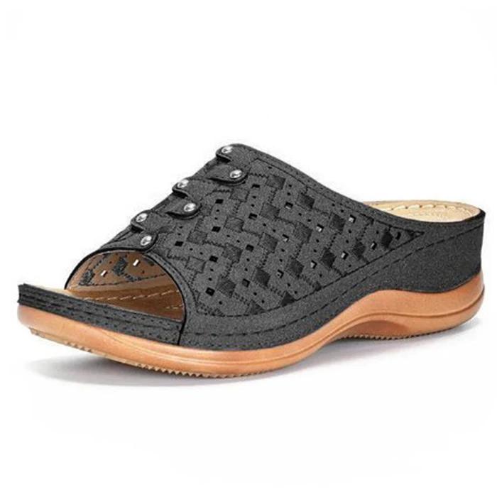 Fashion 2025 Women Sandals Summer Shoes Woman Wedge Heels Sandals Plus Size Flip Flops Drop Shipping Wedges Shoes Sandalias Mujer 43 чёрный
Fashion 2025 Women Sandals Summer Shoes Woman Wedge Heels Sandals Plus Size Flip Flops Drop Shipping Wedges Shoes Sandalias Mujer 43 чёрный