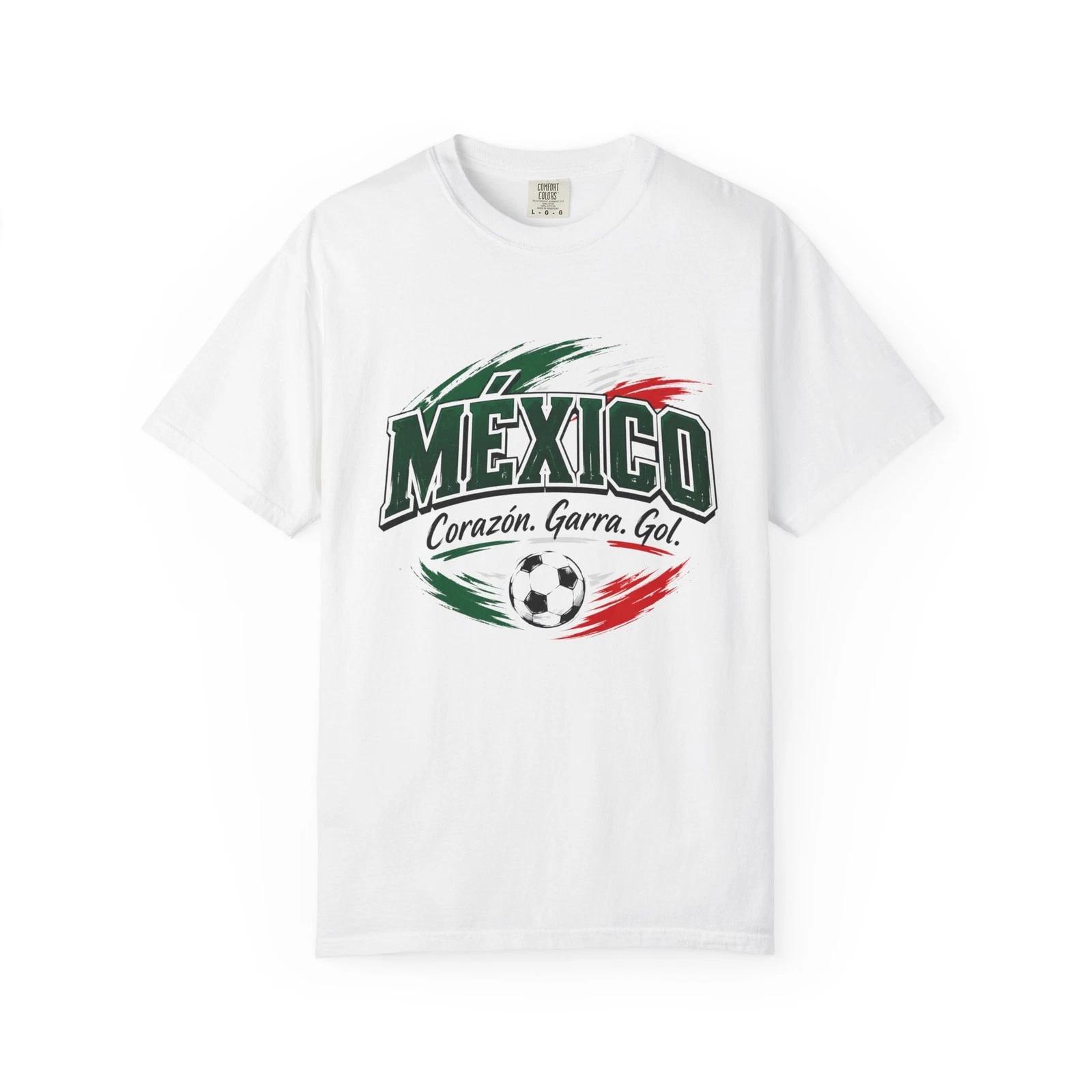 Mexico Soccer Fan T-T-Shirt Corazón Garra Gol Mexican Football Graphic Tee 3XL
Mexico Soccer Fan T-T-Shirt Corazón Garra Gol Mexican Football Graphic Tee 3XL