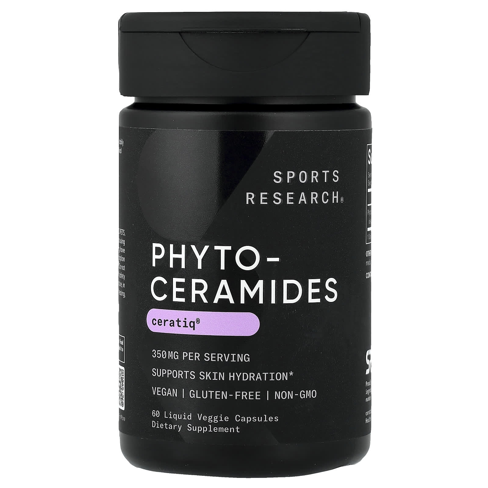 Sports Research, Phyto-Ceramide, 350 mg, 60 Liquid Veggie Capsules
Sports Research, Phyto-Ceramide, 350 mg, 60 Liquid Veggie Capsules