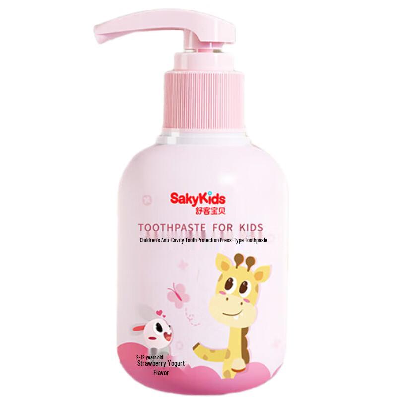 Sakol Kids Strawberry Yogurt Toothpaste 150g
Sakol Kids Strawberry Yogurt Toothpaste 150g