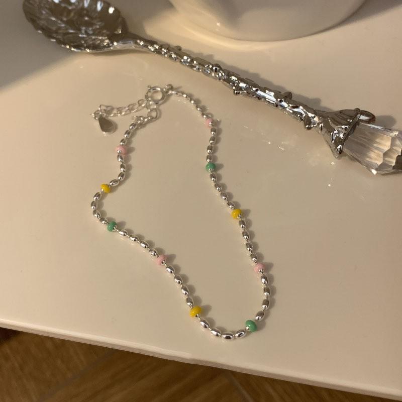 Korean-Style Luxurious Pearl-Crushed Silver Beaded Bracelet: Exquisite Gift for Women
Korean-Style Luxurious Pearl-Crushed Silver Beaded Bracelet: Exquisite Gift for Women