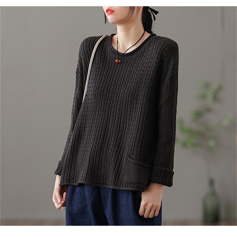 DIMANAF Жіночий светр великого розміру Вільний повсякденний осінній в’язок Базові топи Футболка 2022 Новий пуловер Червоні светри з круглим вирізом One Size чорний
DIMANAF Жіночий светр великого розміру Вільний повсякденний осінній в’язок Базові топи Футболка 2022 Новий пуловер Червоні светри з круглим вирізом One Size чорний