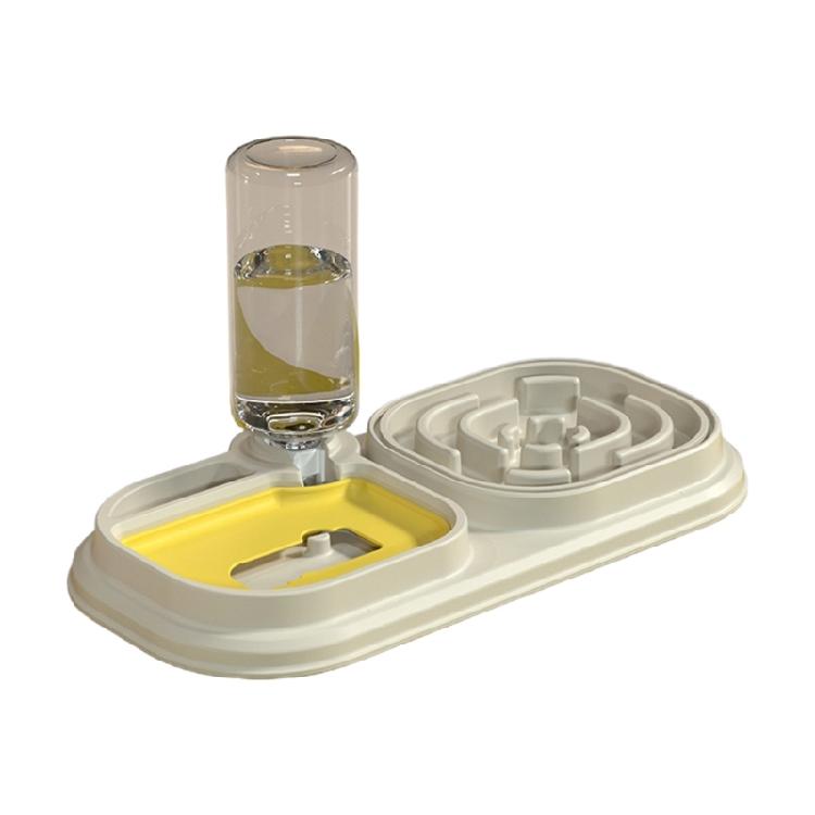 Pet Double Bowl Slow Feeder for Food & Water Feeding Chock Proof Dog Feeding Bowl Cats Water Food Feeder Treat Dishware
Pet Double Bowl Slow Feeder for Food & Water Feeding Chock Proof Dog Feeding Bowl Cats Water Food Feeder Treat Dishware