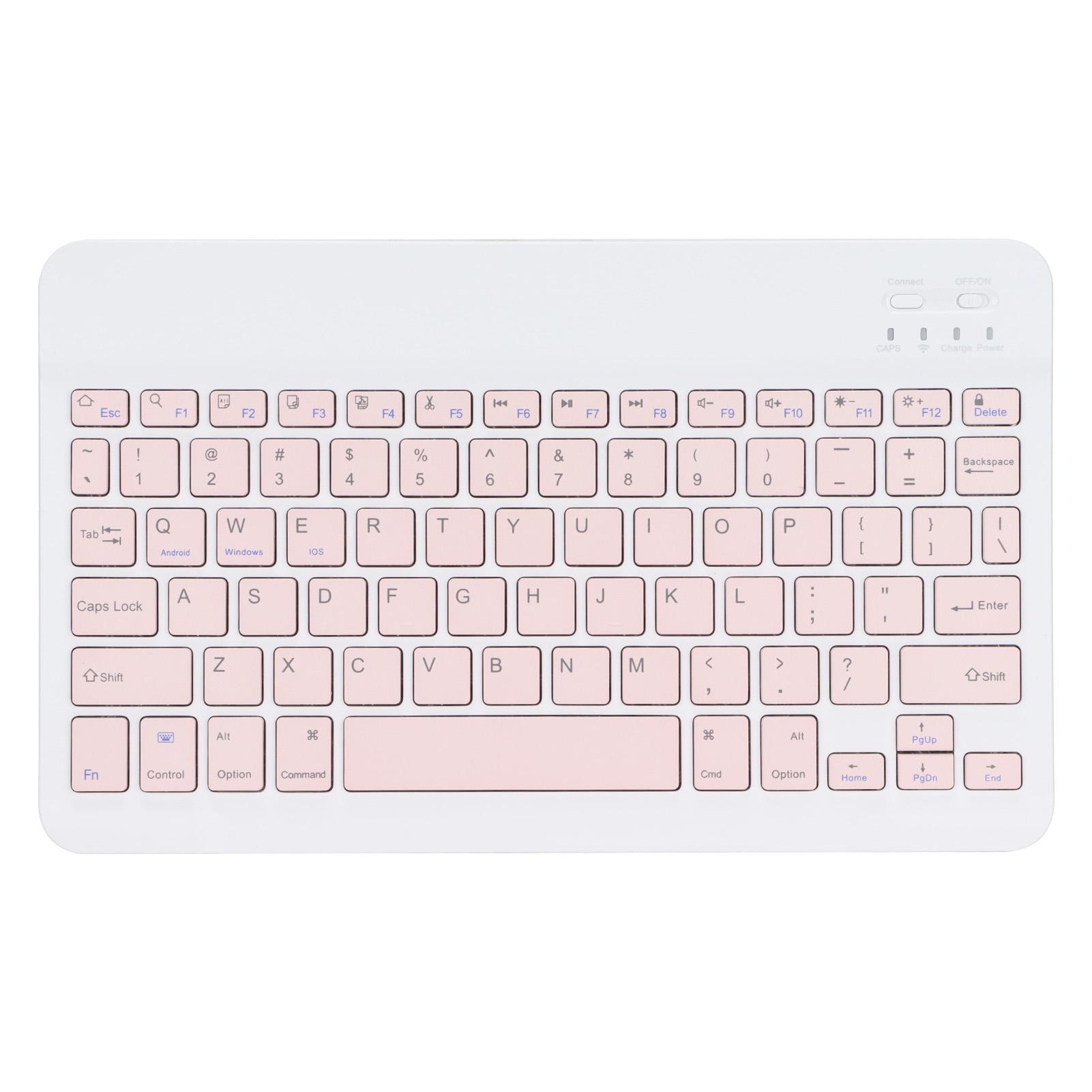 Wireless Keyboard 10in UltraSlim NonSlip Design Silent Type Fast Portable Keyboard for Android розовый
Wireless Keyboard 10in UltraSlim NonSlip Design Silent Type Fast Portable Keyboard for Android розовый
