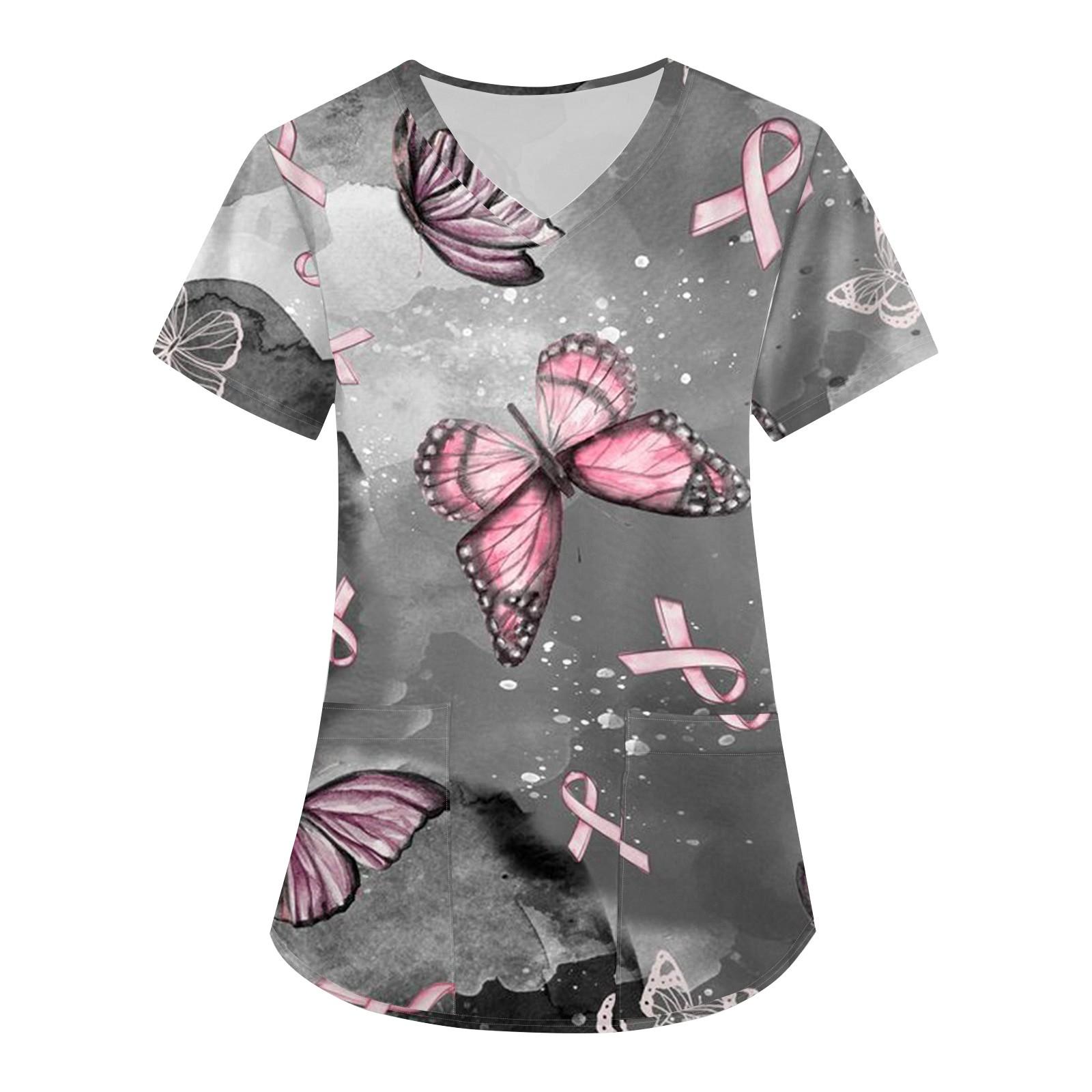 Жіноча модна великодня робоча футболка з коротким рукавом і V-подібним вирізом із маленькою кишенею XXL
Жіноча модна великодня робоча футболка з коротким рукавом і V-подібним вирізом із маленькою кишенею XXL