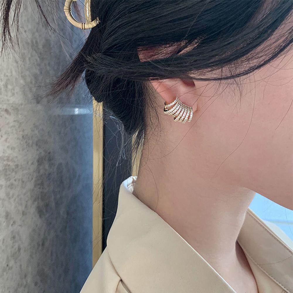 Party Fashion Design Zinc Zinc Alloy Women Earrings Letter C Earrings Korean Jewelry Accessories Rhinestones
Party Fashion Design Zinc Zinc Alloy Women Earrings Letter C Earrings Korean Jewelry Accessories Rhinestones