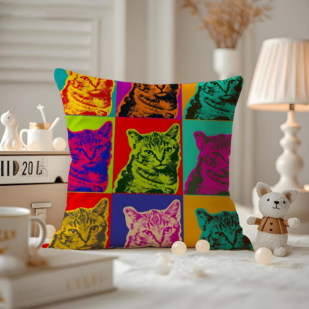 AAndy WWarhol Art Cushion Cover Antidustmite Pillowcase Invisible zipper silky short plush Sofa cushion cover 30X30cm
AAndy WWarhol Art Cushion Cover Antidustmite Pillowcase Invisible zipper silky short plush Sofa cushion cover 30X30cm