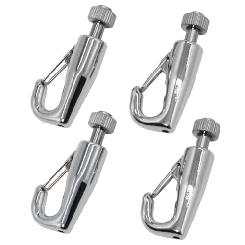 Set of 4 Swivel Picture Hooks with Carabiners for Anti-Slip Picture Rails and Wires
Set of 4 Swivel Picture Hooks with Carabiners for Anti-Slip Picture Rails and Wires