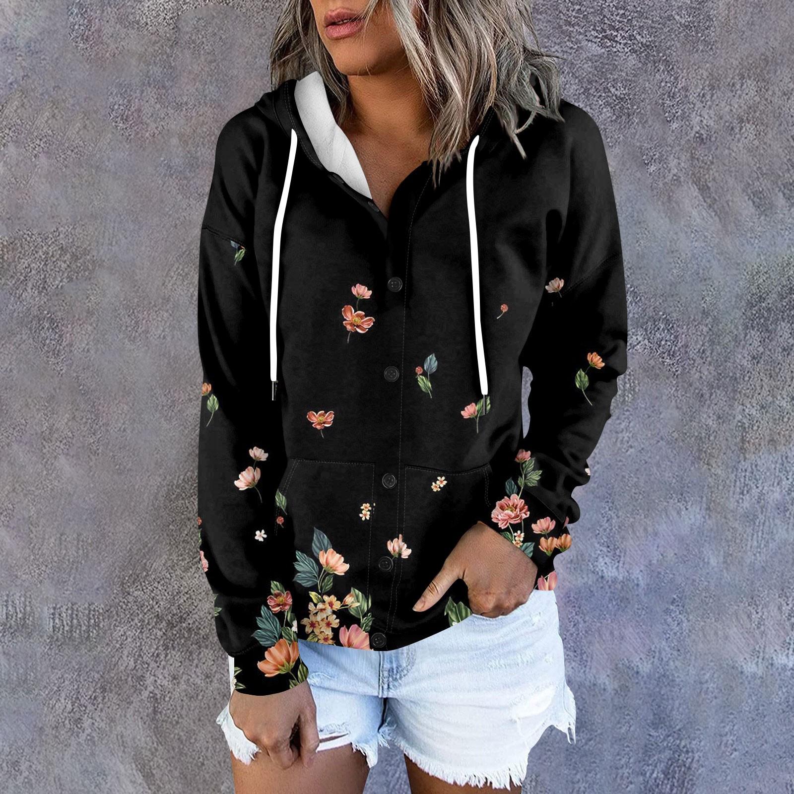 Женская толстовка с капюшоном, свободная спортивная куртка с длинными рукавами и принтом XL чёрный
Женская толстовка с капюшоном, свободная спортивная куртка с длинными рукавами и принтом XL чёрный