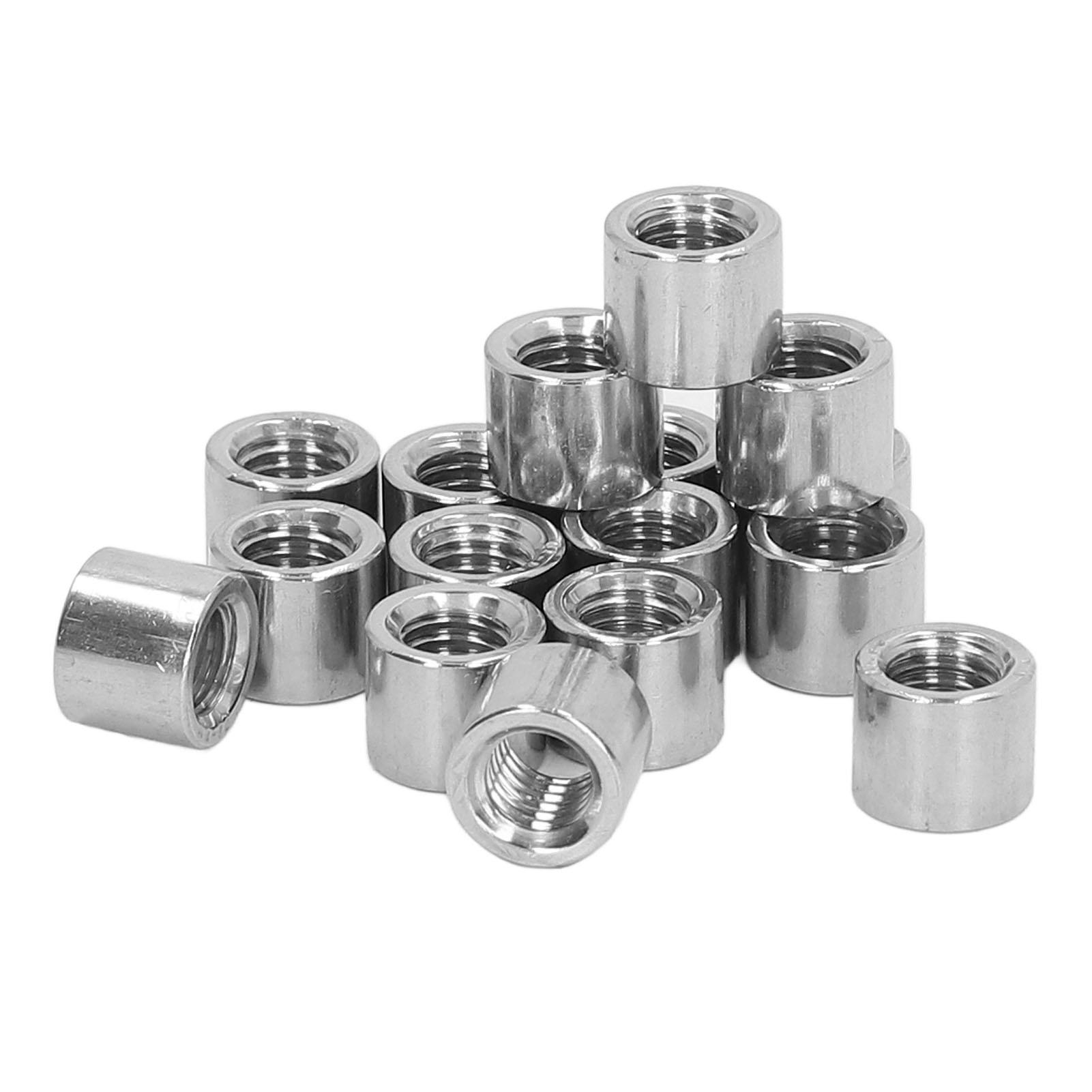50 шт. Гайка-муфта с внутренней резьбой M8, прочная, портативная, из нержавеющей стали, набор гаек-муфт для обслуживания резьбы
50 шт. Гайка-муфта с внутренней резьбой M8, прочная, портативная, из нержавеющей стали, набор гаек-муфт для обслуживания резьбы