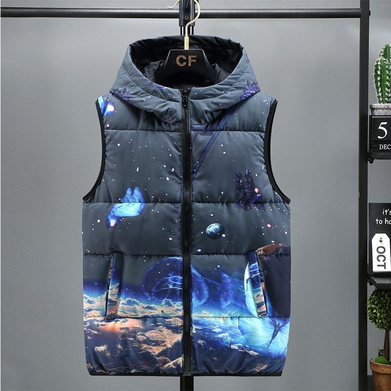 Осень и зима новый тренд двусторонняя носка мужской жилет утолщенный жилет без рукавов терможилет студенческая куртка 5XL армия зеленый
Осень и зима новый тренд двусторонняя носка мужской жилет утолщенный жилет без рукавов терможилет студенческая куртка 5XL армия зеленый