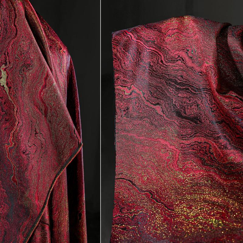 Retro Gilded Jacquard Fabric Landscape Fluid Design for Sewing Qipao Jacket Skirt Pants Decorative Clothing Designer Fabric 100x145cm
Retro Gilded Jacquard Fabric Landscape Fluid Design for Sewing Qipao Jacket Skirt Pants Decorative Clothing Designer Fabric 100x145cm