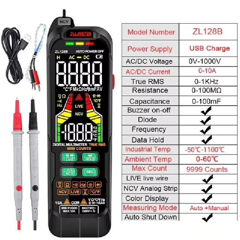 USB-мультиметр для зарядки QHTITEC AC/DC, що визначає справжню ефективну ємність автоматичного мультиметра
USB-мультиметр для зарядки QHTITEC AC/DC, що визначає справжню ефективну ємність автоматичного мультиметра