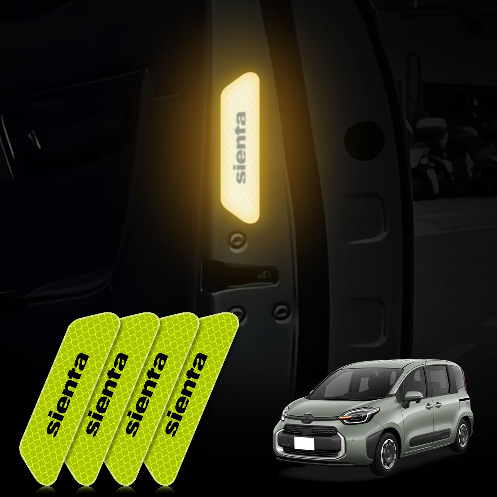 SUVVNE Car Reflective Sticker Reflective Sticker New Sienta 10 Series Only (August 2022 - Current) Safety Sticker Car Door Reflective Sticker Use
SUVVNE Car Reflective Sticker Reflective Sticker New Sienta 10 Series Only (August 2022 - Current) Safety Sticker Car Door Reflective Sticker Use