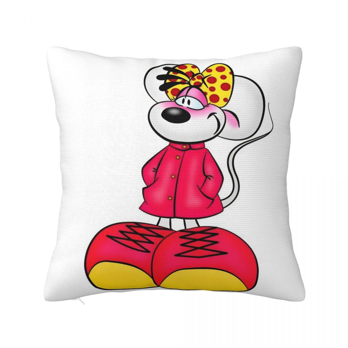 Cartoon Diddl Diddlina Pillow Cover Vintage Pillow Case For Living Room Chair Cushion Cover Square Printed Pillowcases Gift Idea 12x12Inch
Cartoon Diddl Diddlina Pillow Cover Vintage Pillow Case For Living Room Chair Cushion Cover Square Printed Pillowcases Gift Idea 12x12Inch