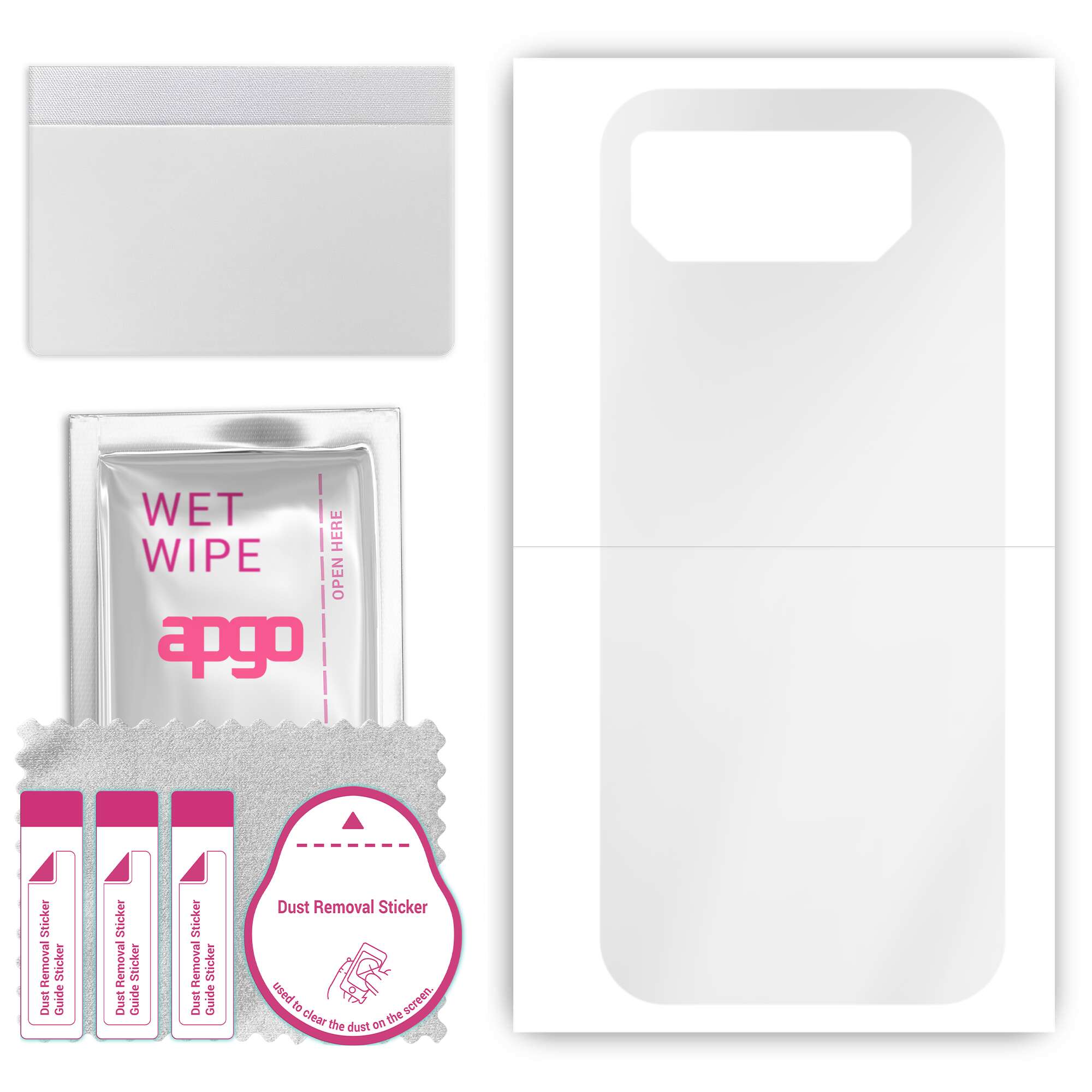 apgo Ultra Clear Protective Skin Sticker для задньої панелі, сумісної з Asus ROG Phone 6, Wrap Film, Hydrogel Film, Flexible, Soft TPU with positioning
apgo Ultra Clear Protective Skin Sticker для задньої панелі, сумісної з Asus ROG Phone 6, Wrap Film, Hydrogel Film, Flexible, Soft TPU with positioning
