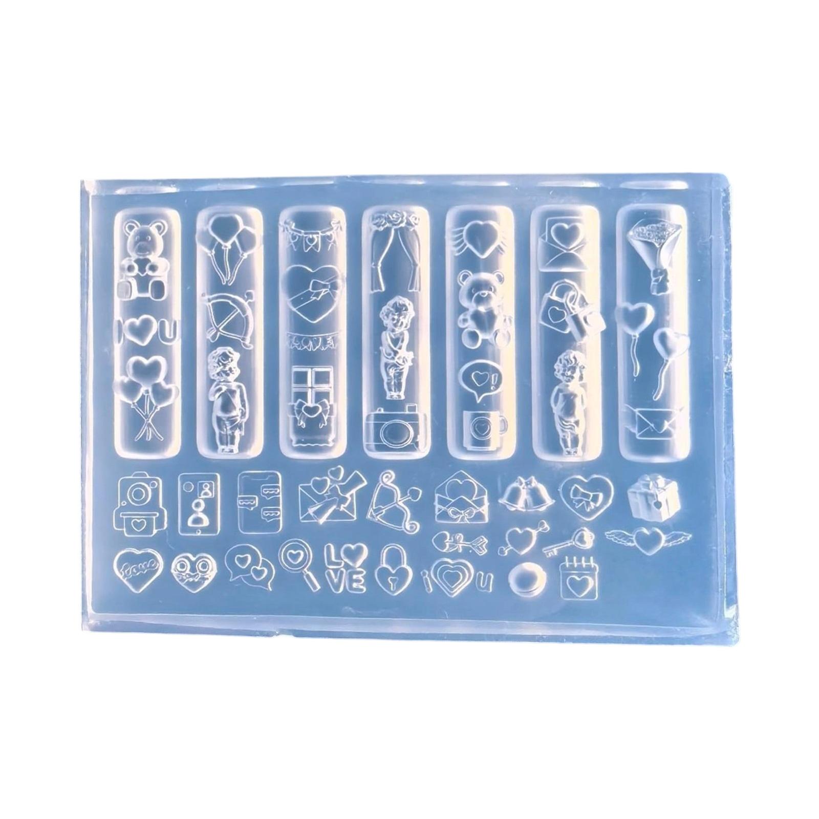 Силиконовые 3D формы для украшения ногтей, деликатная форма, маленькие аксессуары, формы для рукоделия, подарок для любителей красоты 5
Силиконовые 3D формы для украшения ногтей, деликатная форма, маленькие аксессуары, формы для рукоделия, подарок для любителей красоты 5