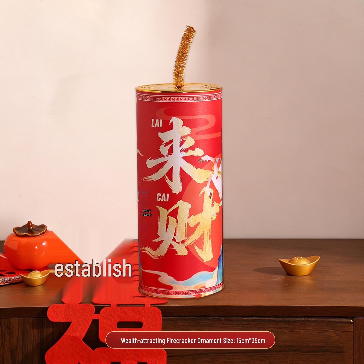 2026 Year of the Horse Firecracker Ornaments: Spring Festival & New Year Decorations
2026 Year of the Horse Firecracker Ornaments: Spring Festival & New Year Decorations