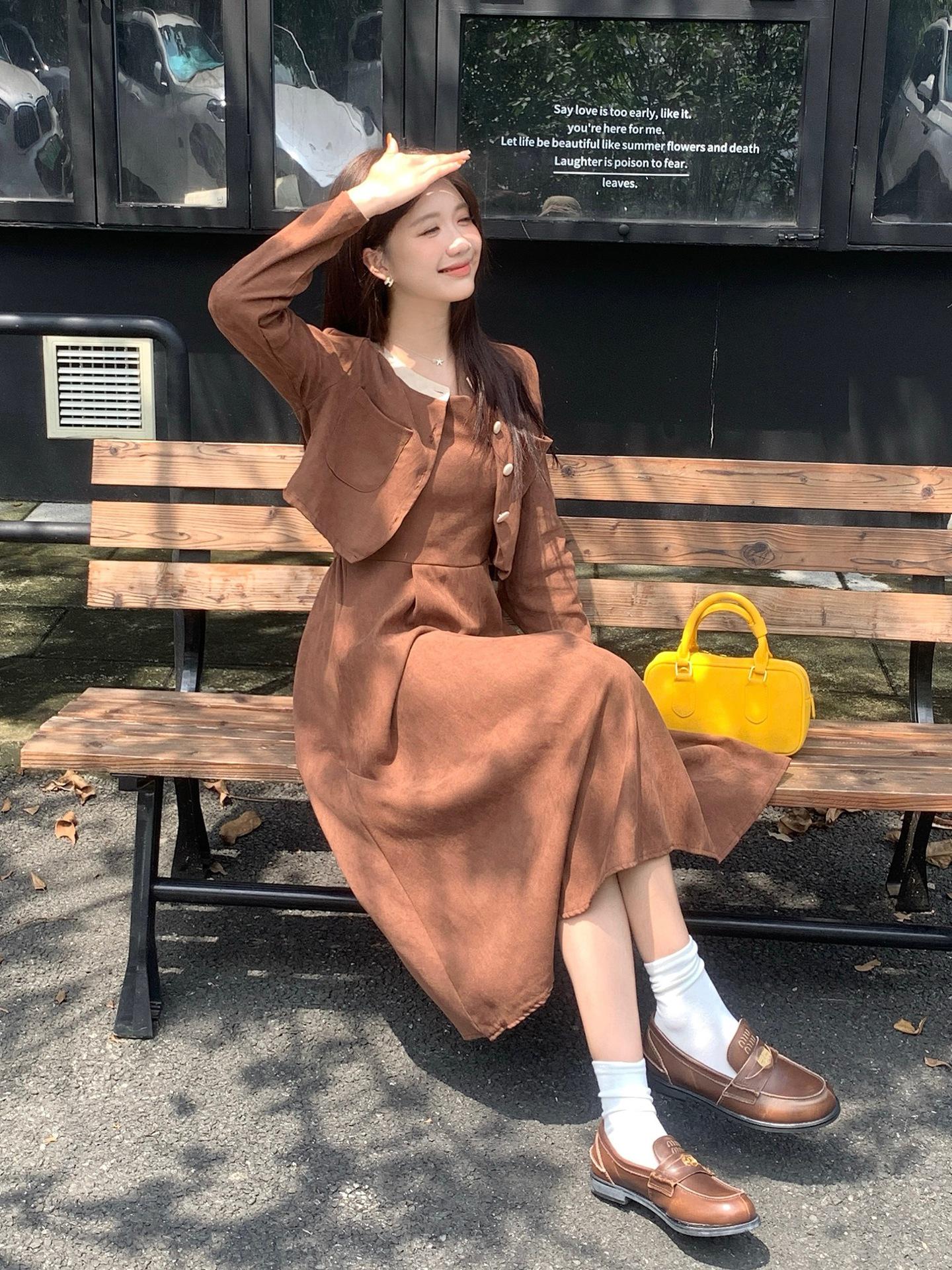Pastoral Forest-Inspired Women s Cardigan & Camisole Long Skirt Set for Spring/Autumn XL кофейный
Pastoral Forest-Inspired Women s Cardigan & Camisole Long Skirt Set for Spring/Autumn XL кофейный