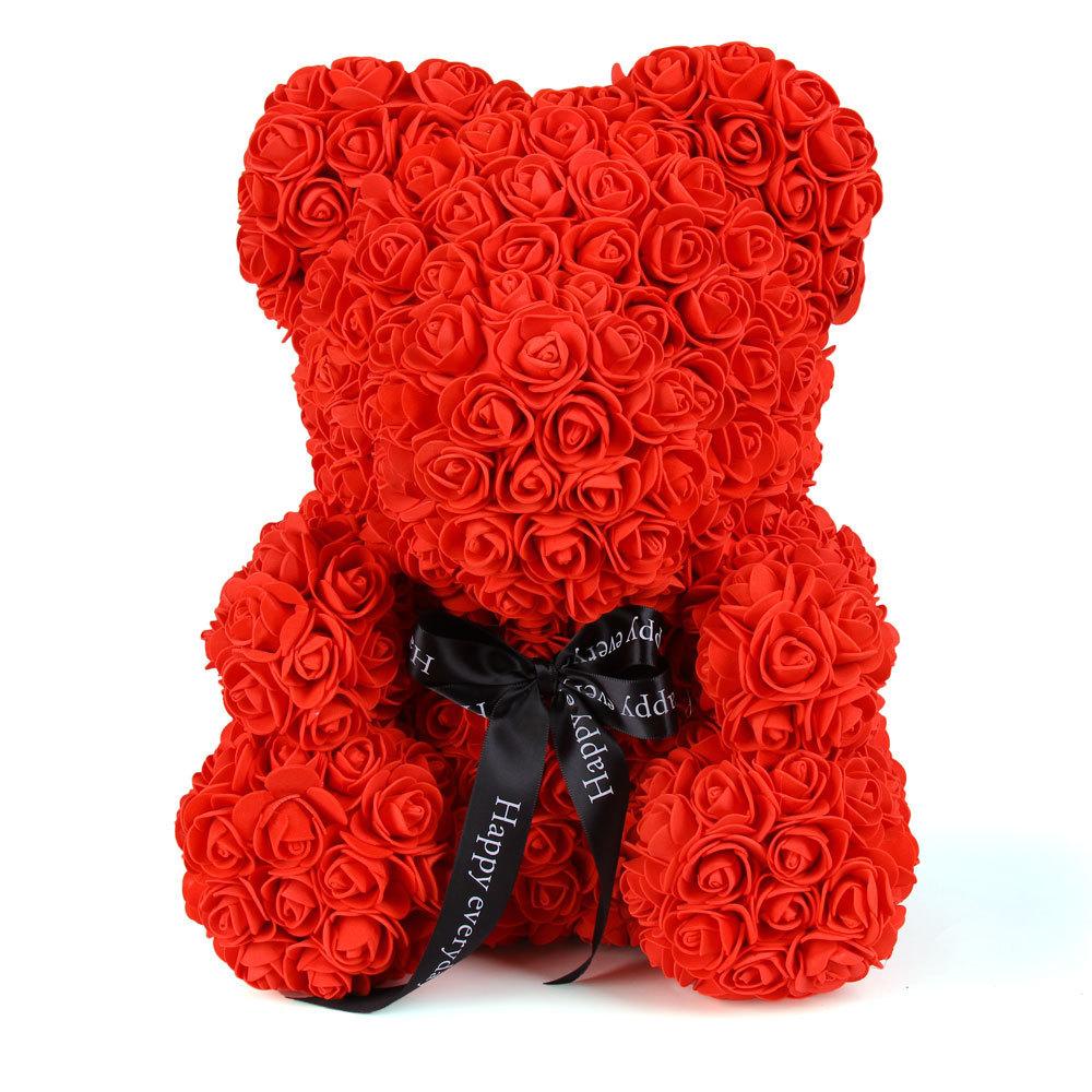 Rose Hug Bear 40cm Lover Holiday Gift Creative pe Eternal Simulation Flower Doll 25cm bear (excluding gift box) opp bag красный
Rose Hug Bear 40cm Lover Holiday Gift Creative pe Eternal Simulation Flower Doll 25cm bear (excluding gift box) opp bag красный