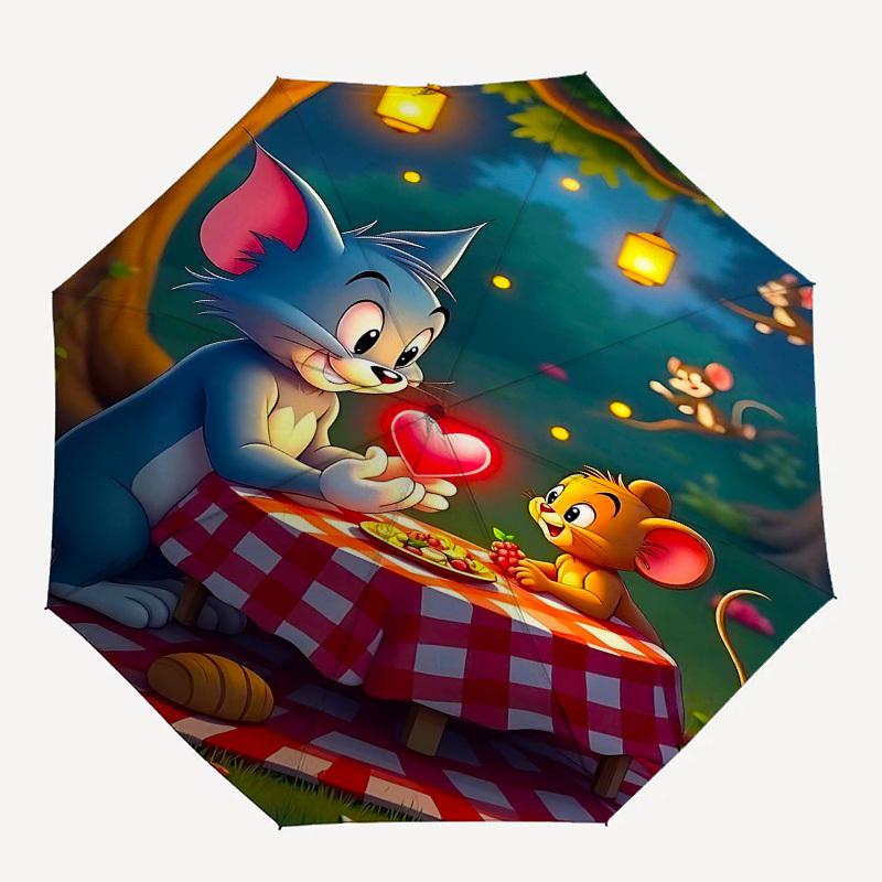 1pc picnic heart Automatic Folding Umbrella - Compact 8-Rib Design, Durable Plastic & Iron1443L
1pc picnic heart Automatic Folding Umbrella - Compact 8-Rib Design, Durable Plastic & Iron1443L
