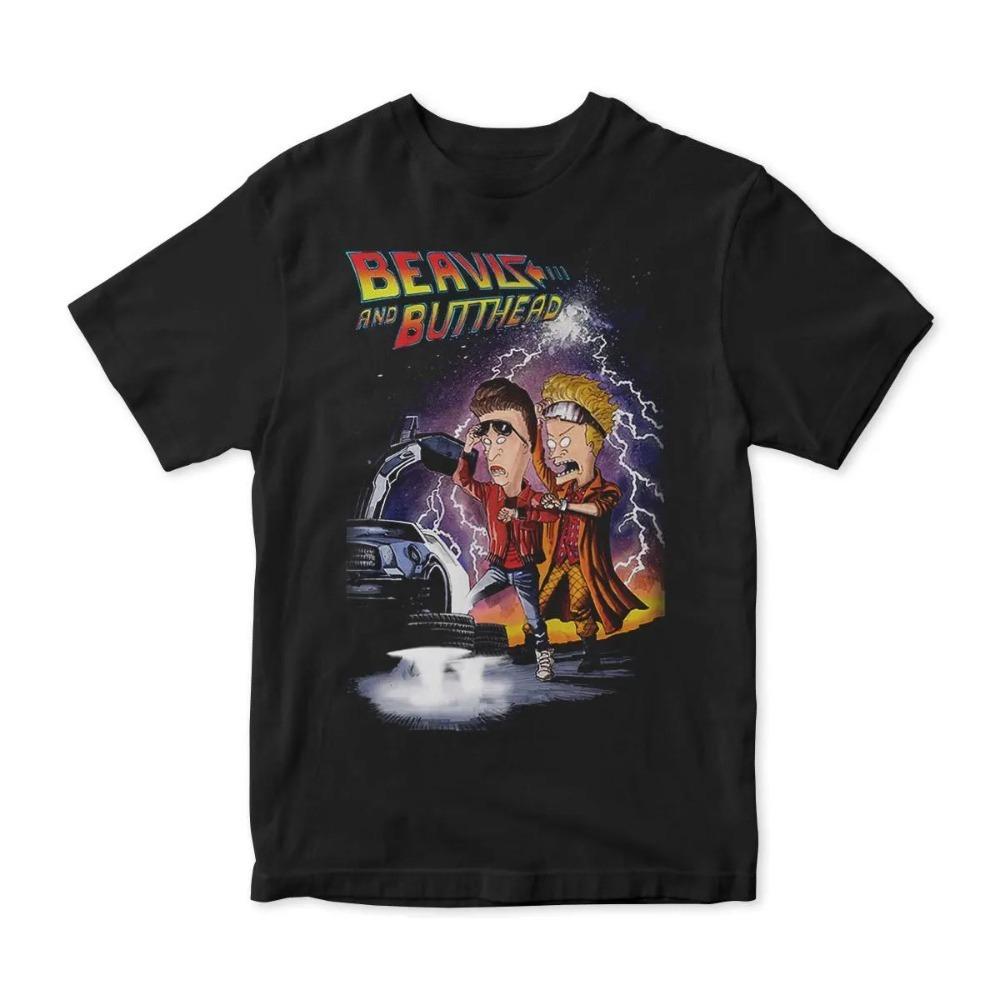 Beavis and Butt-Head X Back To The Future T-Shirt Men s and Women s Clothing Graphic Short Sleeve Shirt Men Women All-Season 5XL
Beavis and Butt-Head X Back To The Future T-Shirt Men s and Women s Clothing Graphic Short Sleeve Shirt Men Women All-Season 5XL