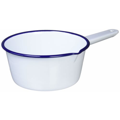 POSH LIVING Enamel Saucepan, Large, Blue, 540WL
POSH LIVING Enamel Saucepan, Large, Blue, 540WL