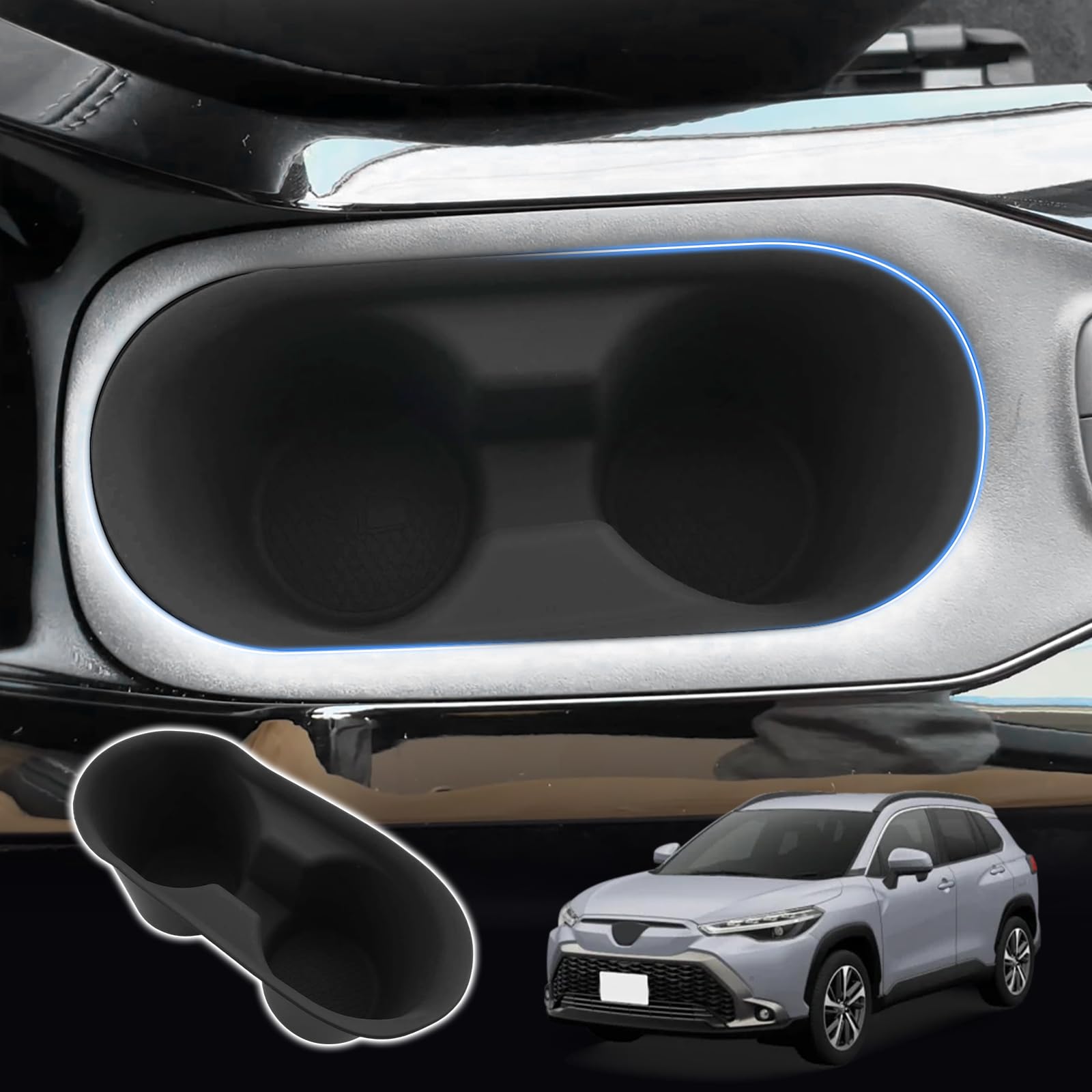 SXCY Toyota New Corolla Cross ZVG11 Эксклюзивный держатель для напитков Подстаканник COROLLA CROSS Гибридная консоль Подстаканник Крышка для подстаканника Шумоподавление
SXCY Toyota New Corolla Cross ZVG11 Эксклюзивный держатель для напитков Подстаканник COROLLA CROSS Гибридная консоль Подстаканник Крышка для подстаканника Шумоподавление