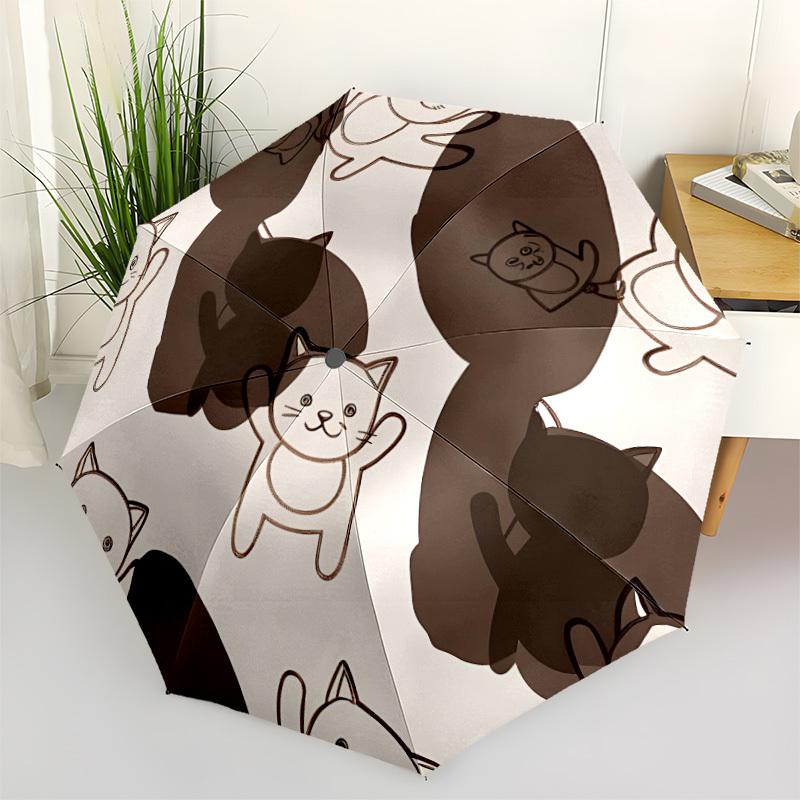 1pc Cats Pattern Umbrella Portable Folding Umbrella Durable Iron Frame, Suitable for All Seasons Home Travel Outdoor yy260319010
1pc Cats Pattern Umbrella Portable Folding Umbrella Durable Iron Frame, Suitable for All Seasons Home Travel Outdoor yy260319010