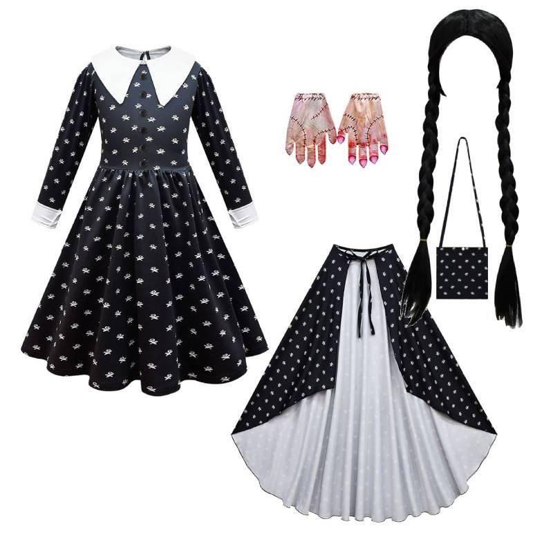 The Family Addams Cosplay Costumes For Halloween Party Dress Up 110cm
The Family Addams Cosplay Costumes For Halloween Party Dress Up 110cm