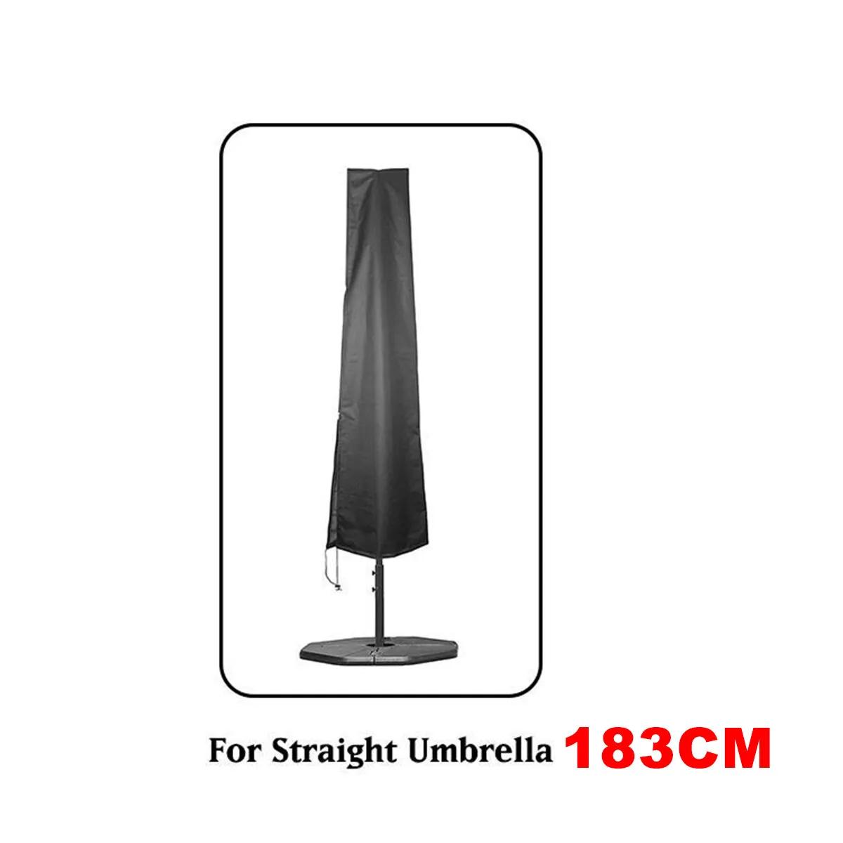 Umbrella Cover Dust Cover Patio with Zipper Storage Bag Black Rainproof Windproof Outdoor Waterproof Sunshade Parasol Cover
Umbrella Cover Dust Cover Patio with Zipper Storage Bag Black Rainproof Windproof Outdoor Waterproof Sunshade Parasol Cover
