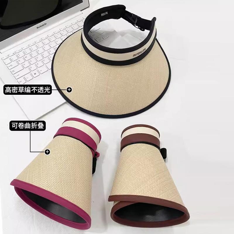 Summer new hat women s sunscreen sun hat big brim face cover empty top hat outdoor UV protection portable sun hat One size
Summer new hat women s sunscreen sun hat big brim face cover empty top hat outdoor UV protection portable sun hat One size