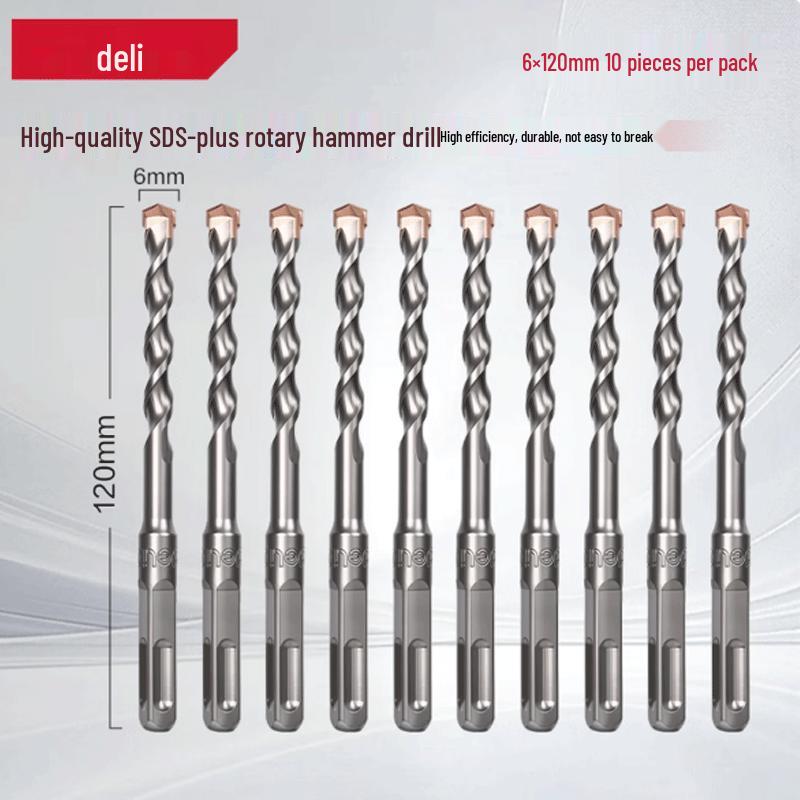 Deli Alloy Steel Impact Drill Bit Set
Deli Alloy Steel Impact Drill Bit Set