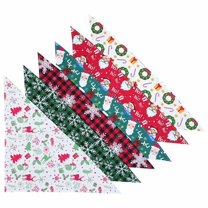 1/100Pcs Dog Scarf Bandana Collar Bibs Cat Neck Decor Christmas Halloween Pet Supplies Puppy Cat Dog Accessories for Small Dogs 1 Pc
1/100Pcs Dog Scarf Bandana Collar Bibs Cat Neck Decor Christmas Halloween Pet Supplies Puppy Cat Dog Accessories for Small Dogs 1 Pc