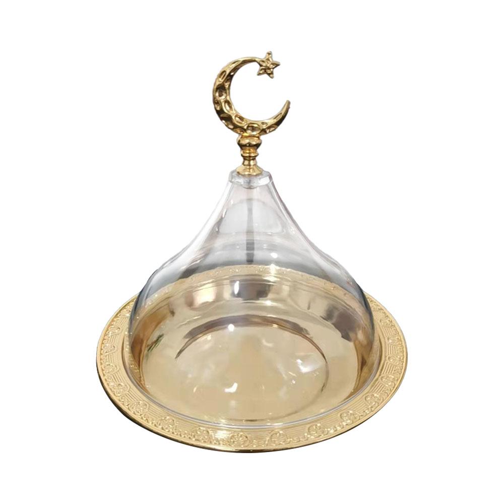 Ramadan Cake Tray with Clear Dome Lid Eid Metal Eid Mubarak Candy Tray Reusable Dessert Box Food Storage Organizer Nuts, Candies золотий
Ramadan Cake Tray with Clear Dome Lid Eid Metal Eid Mubarak Candy Tray Reusable Dessert Box Food Storage Organizer Nuts, Candies золотий