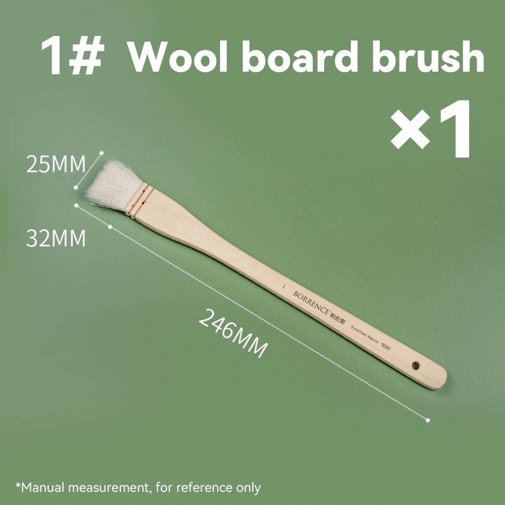 Flat Hake Paint Brushes Wool Hair Artist Painting Brushes for Oil Acrylic Watercolor Paints Drawing Art Supplies Wood Handles
Flat Hake Paint Brushes Wool Hair Artist Painting Brushes for Oil Acrylic Watercolor Paints Drawing Art Supplies Wood Handles