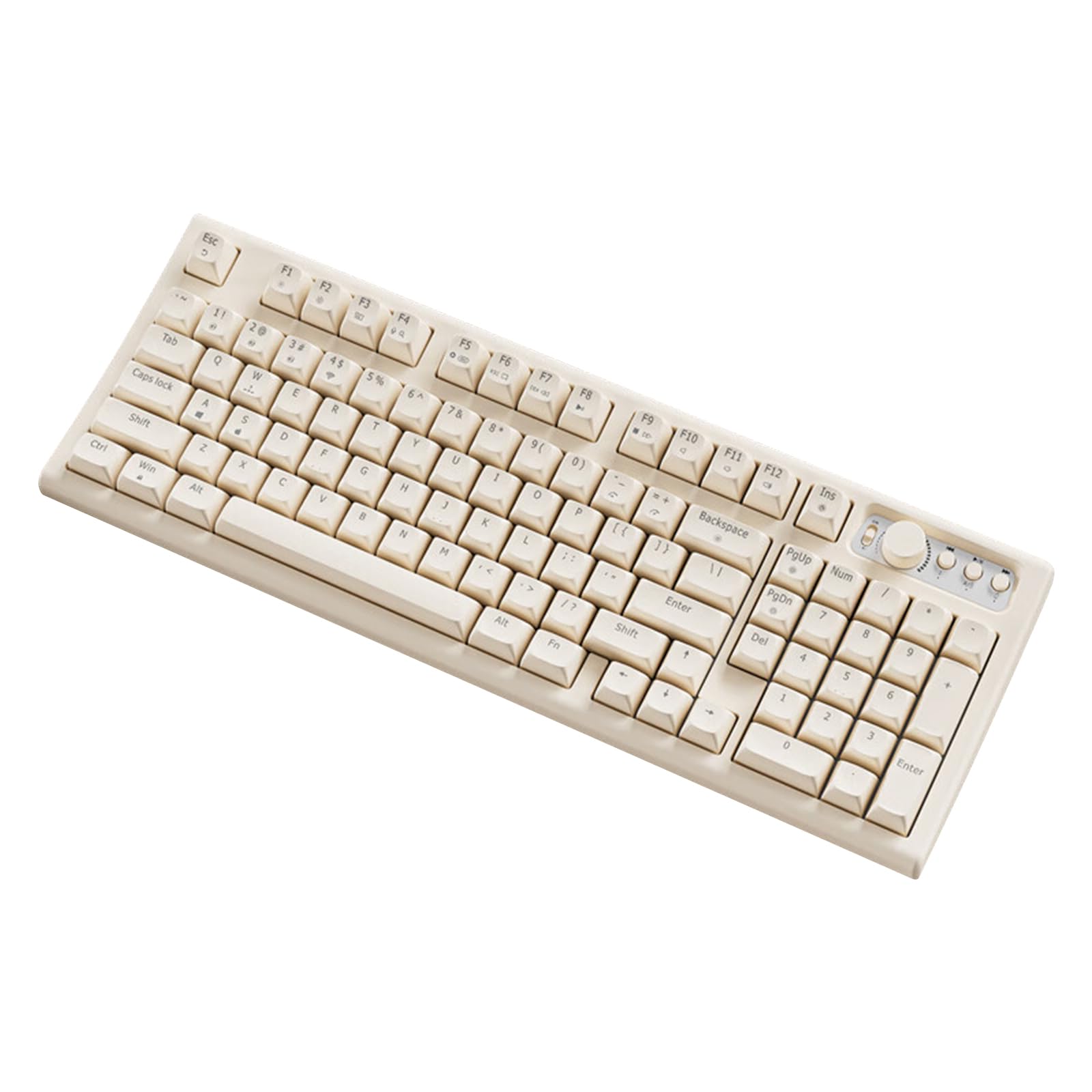 HOGREL×EWEADN V97 Wireless Keyboard MuteMute Double Mode Bluetooth5.1 2000mAh with RGB Lightning for WinMac Programmable with Knob Rechargeable 2.4G
HOGREL×EWEADN V97 Wireless Keyboard MuteMute Double Mode Bluetooth5.1 2000mAh with RGB Lightning for WinMac Programmable with Knob Rechargeable 2.4G