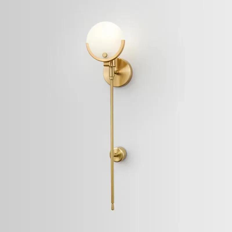 Modern Gold Marble Wall Lamp For Living Room Bedroom Hotel Minimalist Bedside Lamp LED Home Indoor Light Fixtures
Modern Gold Marble Wall Lamp For Living Room Bedroom Hotel Minimalist Bedside Lamp LED Home Indoor Light Fixtures