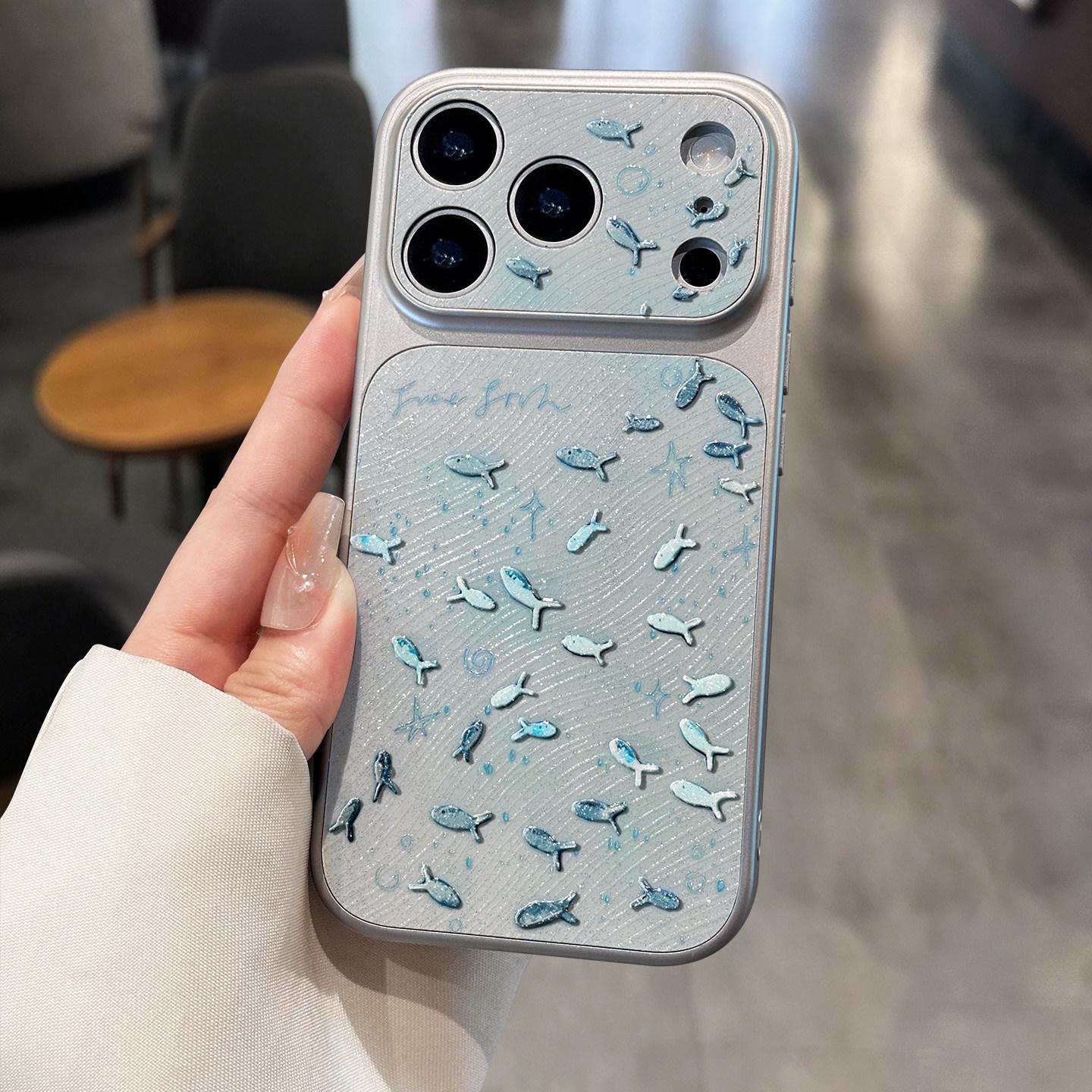 Gold-Plated 3D Fish iPhone 17 Case - Summer Fresh 16Pro/Max Cover iPhone 16 Pro Max
Gold-Plated 3D Fish iPhone 17 Case - Summer Fresh 16Pro/Max Cover iPhone 16 Pro Max