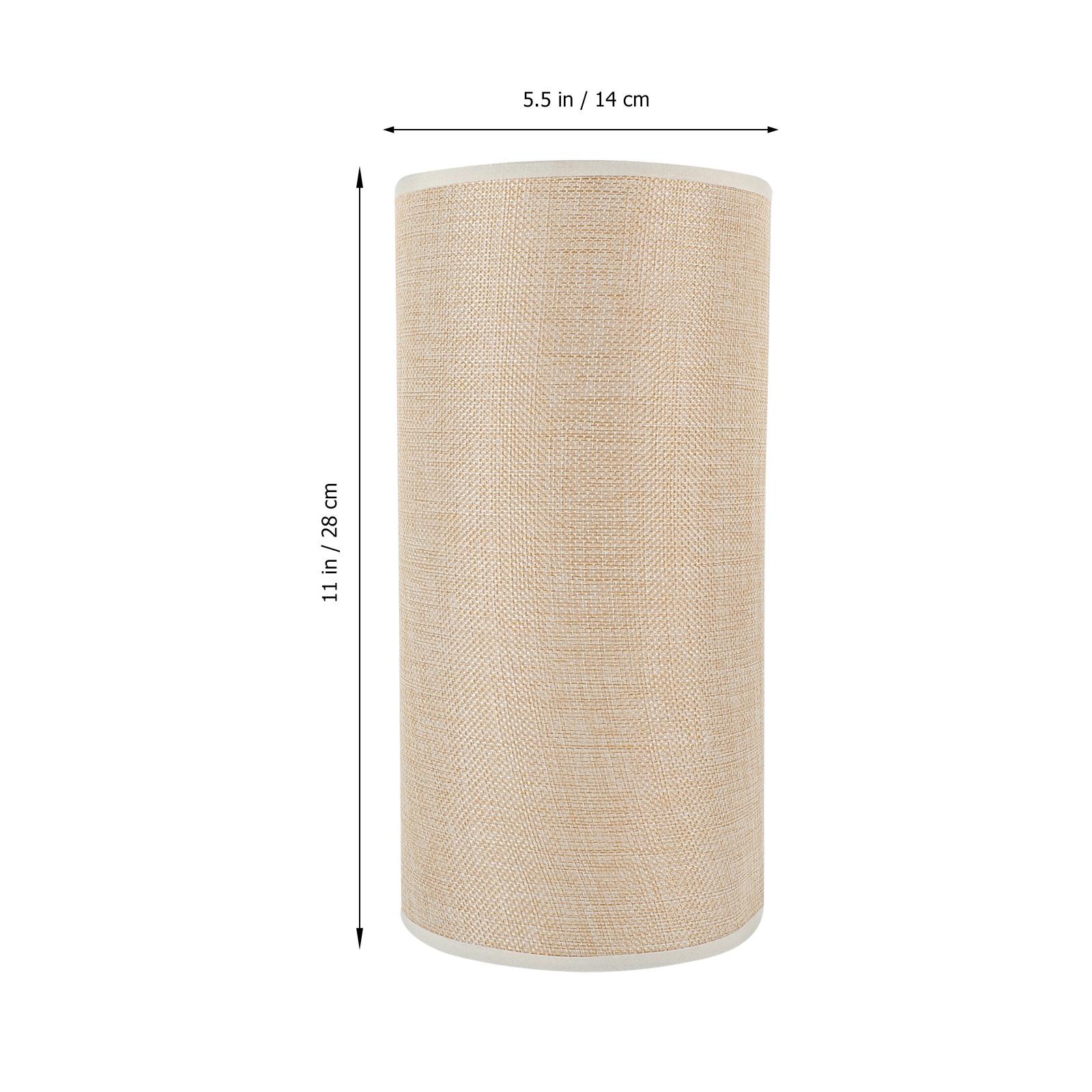 Linen Floor Lamp Shade Handmade Drum Round Lamp Accessory for Table Pendant Floor Lamps Indoor Light Cover хакі
Linen Floor Lamp Shade Handmade Drum Round Lamp Accessory for Table Pendant Floor Lamps Indoor Light Cover хакі