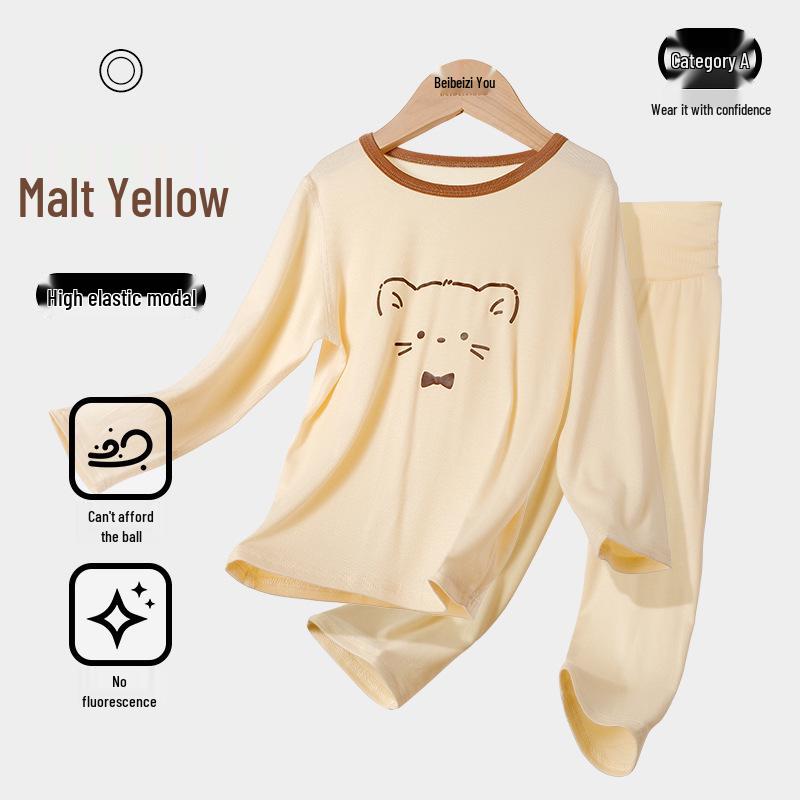 High Elasticity Baby Modal Long Sleeve Pajama Set - Breathable Summer Bodysuit 110 cm
High Elasticity Baby Modal Long Sleeve Pajama Set - Breathable Summer Bodysuit 110 cm