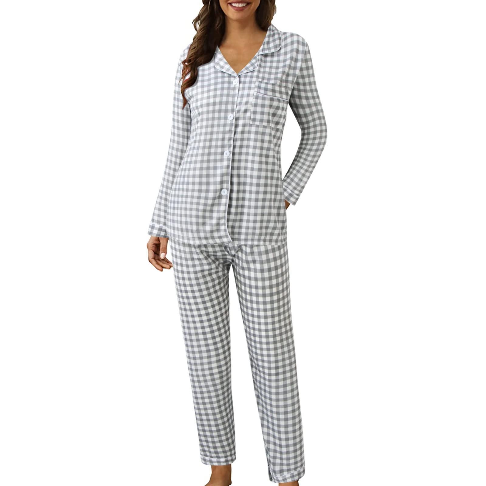 Women s Long Sleeve Polka Dot Pajamas Cute Plus Size Home Clothes L
Women s Long Sleeve Polka Dot Pajamas Cute Plus Size Home Clothes L