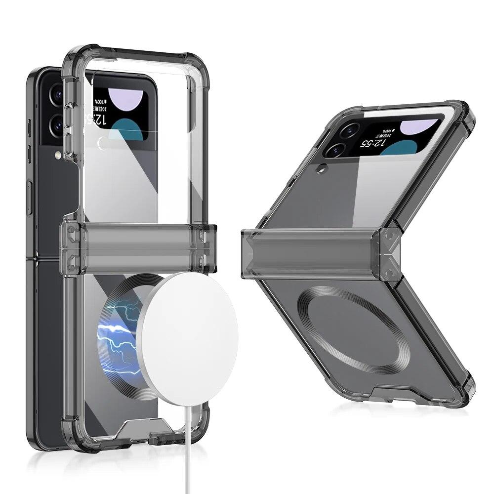 Для Samsung Galaxy Z Flip 5 4 3 Magsafe Магнитный чехол для беспроводной зарядки Цветной прозрачный складной противоударный жесткий чехол с петлями
Для Samsung Galaxy Z Flip 5 4 3 Magsafe Магнитный чехол для беспроводной зарядки Цветной прозрачный складной противоударный жесткий чехол с петлями