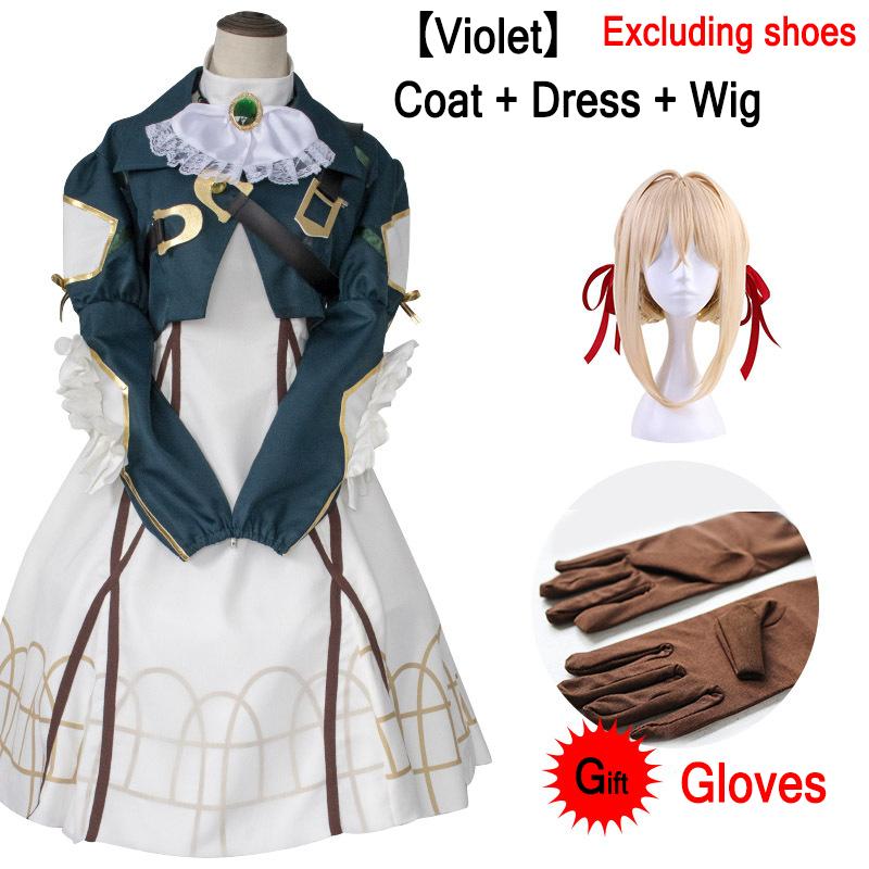 Violet Evergarden Violet Costume Cosplay Game Аніме Рольова гра XS
Violet Evergarden Violet Costume Cosplay Game Аніме Рольова гра XS