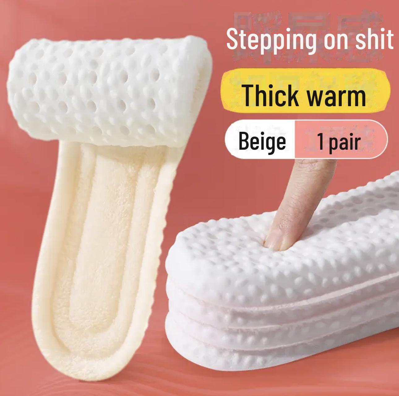 Douyin Popular Cozy Plush Insoles: Soft & Deodorizing, Thick & Warm for Autumn/Winter, Sweat-Absorbent for Men & Women 39-40 бежевий
Douyin Popular Cozy Plush Insoles: Soft & Deodorizing, Thick & Warm for Autumn/Winter, Sweat-Absorbent for Men & Women 39-40 бежевий