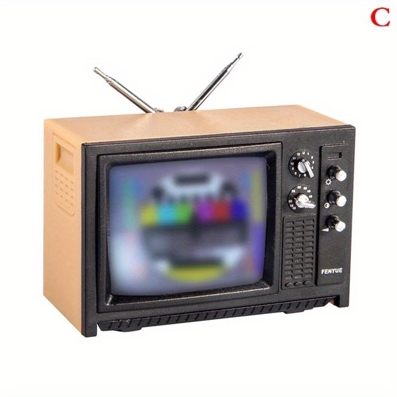 DollHouse Mini Retro TV Toy Ornaments Miniature Simulation Furniture for Living Room Decoration
DollHouse Mini Retro TV Toy Ornaments Miniature Simulation Furniture for Living Room Decoration