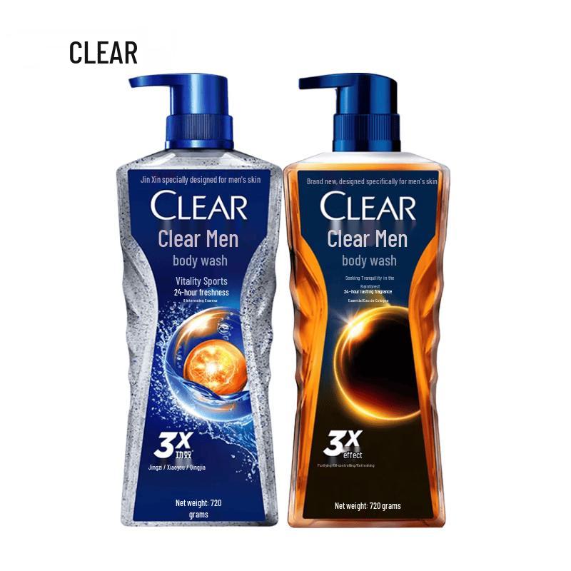 Набор гелей для душа CLEAR для мужчин
Набор гелей для душа CLEAR для мужчин