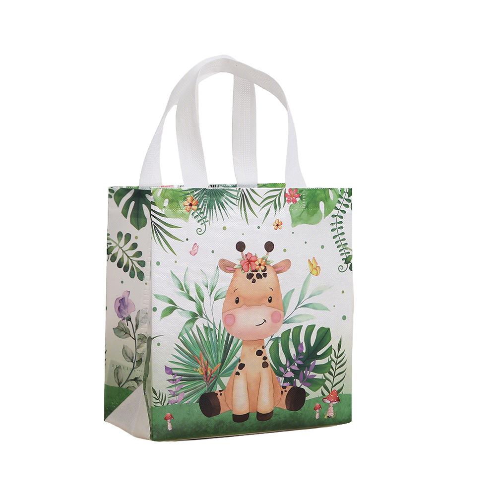 12Pcs Jungle Safari Animals Theme Non Woven Gift Packing Bag Shopping Tote Bag for Kids Birthday Baby Shower Party Decoration 20x20x9cm
12Pcs Jungle Safari Animals Theme Non Woven Gift Packing Bag Shopping Tote Bag for Kids Birthday Baby Shower Party Decoration 20x20x9cm